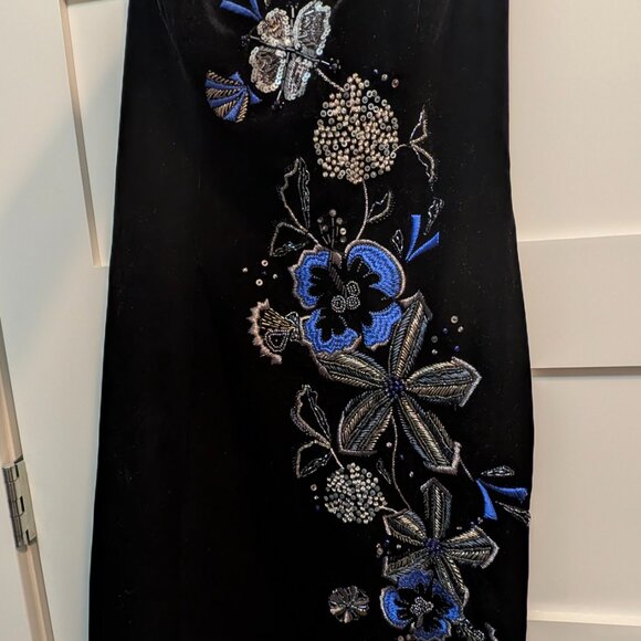 velvet dress - Picture 4 of 4